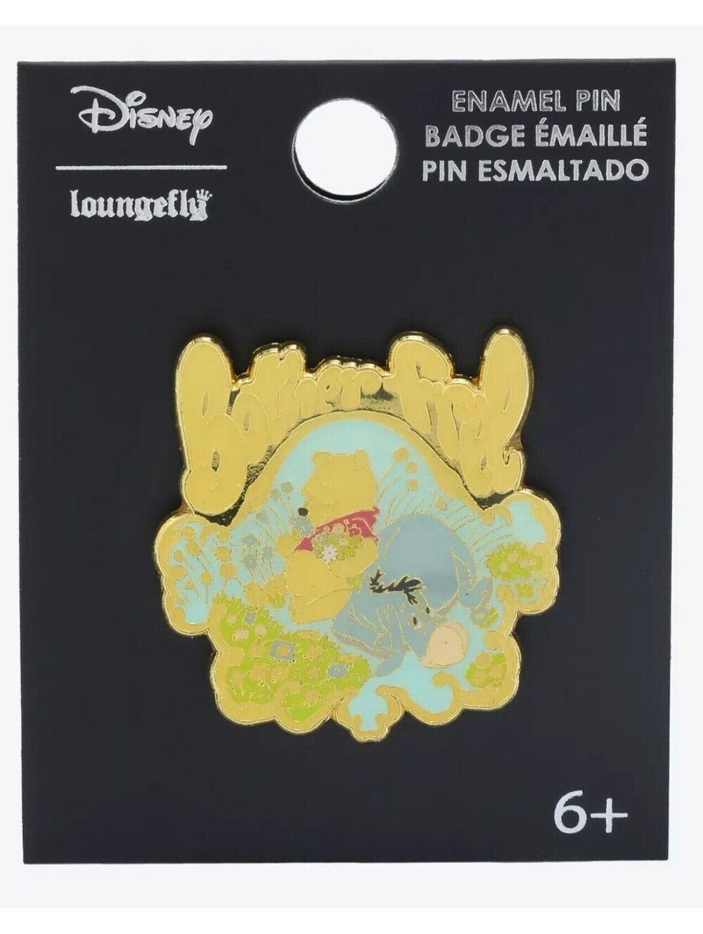 Disney Winnie the Pooh Bother Free Enamel Pin